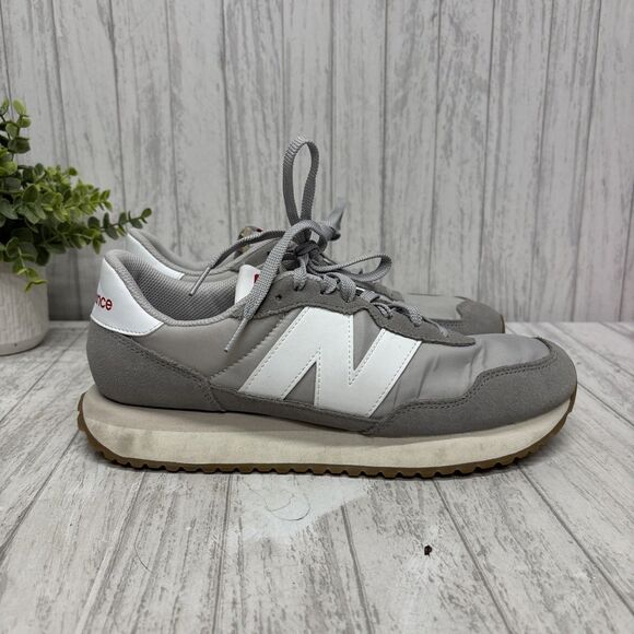 Mens Size 10 New Balance 237 Gray
